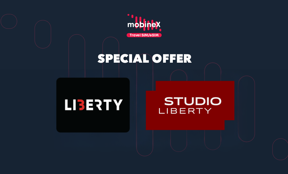 mobineX’s Exclusive Offer for LIBERTY and STUDIO LIBERTY Cardholders